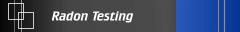 Radon Testing